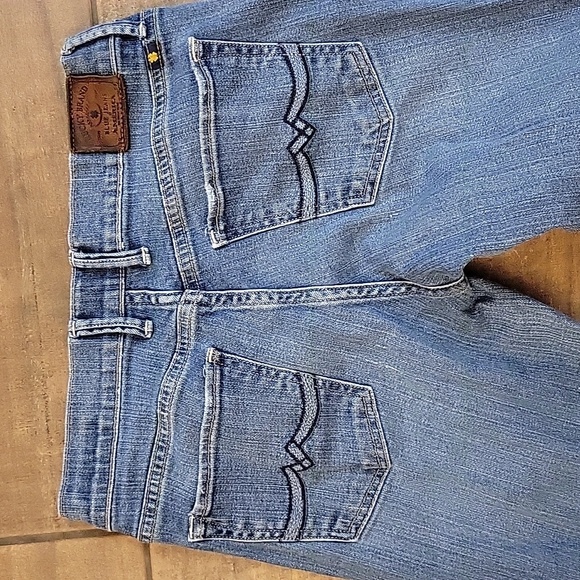Lucky Brand Sweet'N Low bootcut denim blue jeans stretch Size 4 / 27 Ankle EUC… - Picture 3 of 8